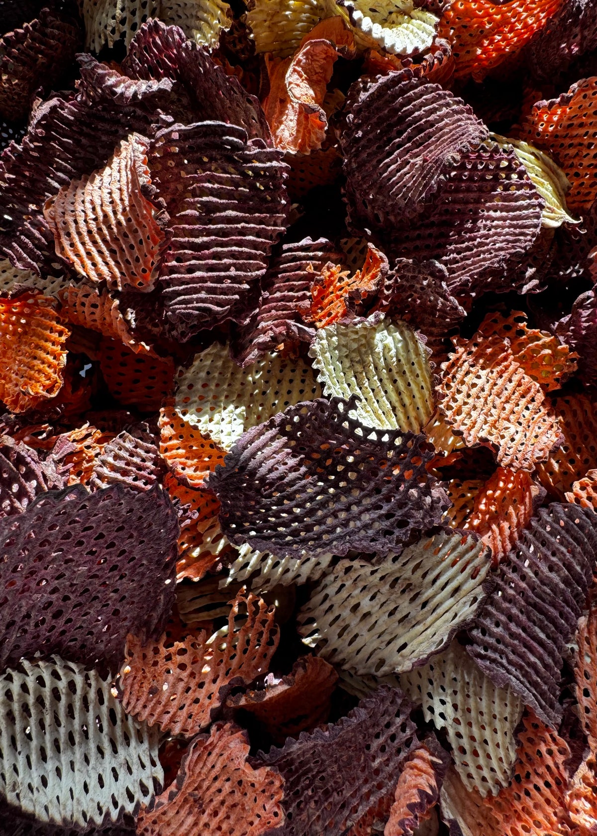 Waffle Cut Sweet Potato